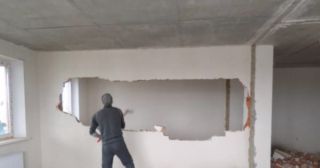 Демонтаж стен Узловая, цена от 2931 руб.